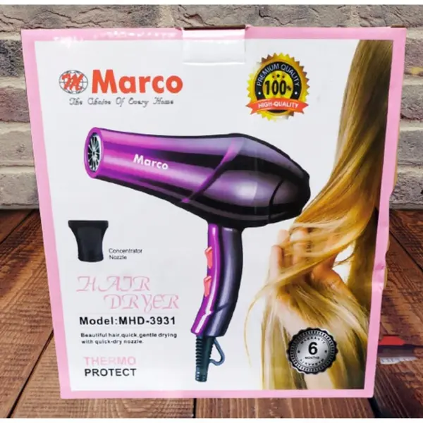 Marco MHD-3931 Brand Premium Quality Hair Dryer – View 4